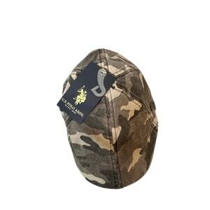 U.S. Polo Assn. Camo Olive Green Cotton Scally Cap Men Sz M/L